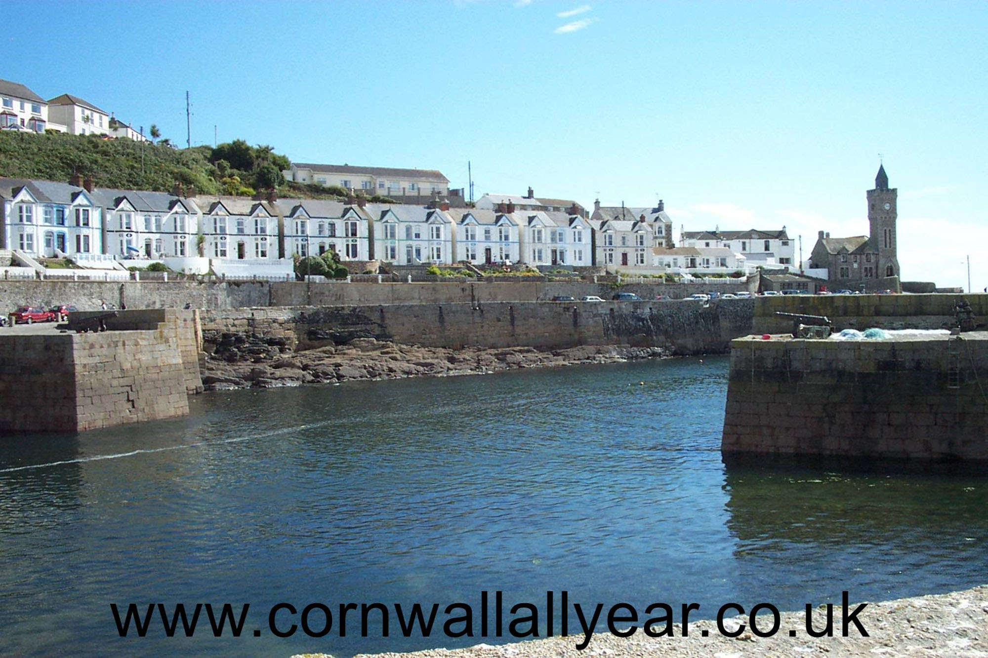 Part of the ahrbour at Porthleven